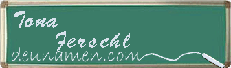 Tona Ferschl Visitenkarte